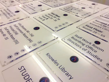 Acrylic & Perspex Wall & Door Signs