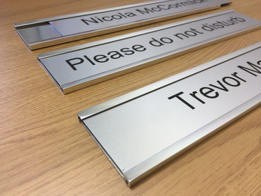 Interchangeable Signs