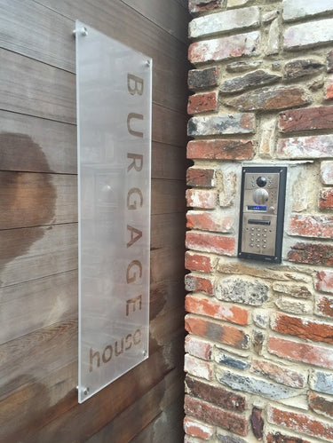 Architects Contemporary Door Signs and Information Signage