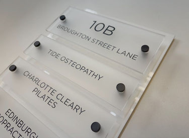 Directory sign board