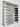 In/Out interchangeable sliding name board with six silver nameplates and staff status sliders