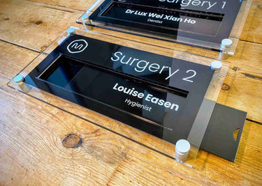 Interchangeable Door Sign