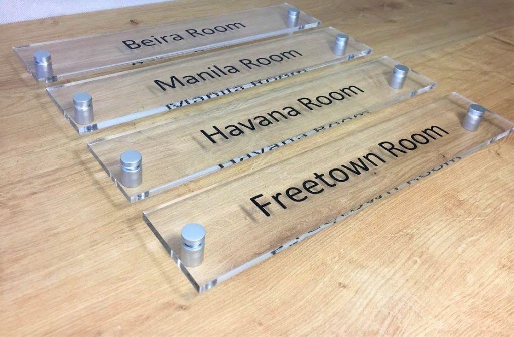 Perspex Office Door Signs - BuySigns