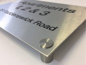 Engraved Stainless Steel Signs - BuySigns