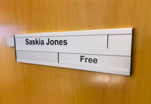 Interchangeable Office Door Signs - Interchangeable Door Sign